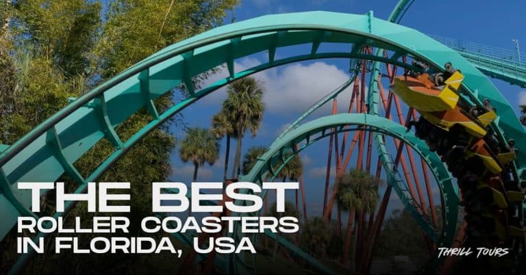 kumba at busch gardens is one of the best roller coasters in florida usa, iconic interlocking corkscrews