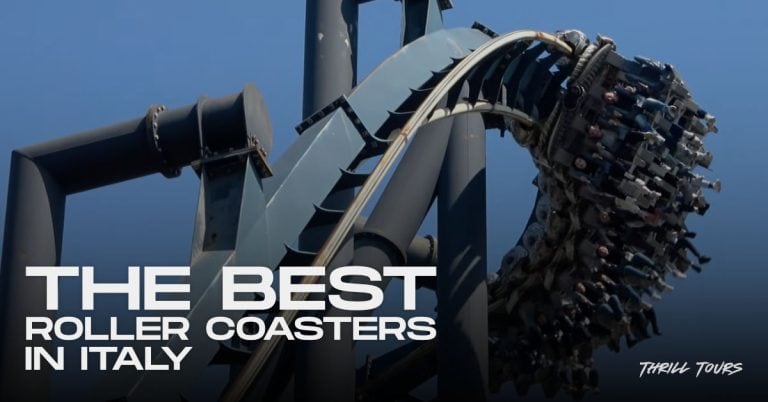 top thrill ride at amusement park in italy, a best roller coaster for theme park enthusiasts