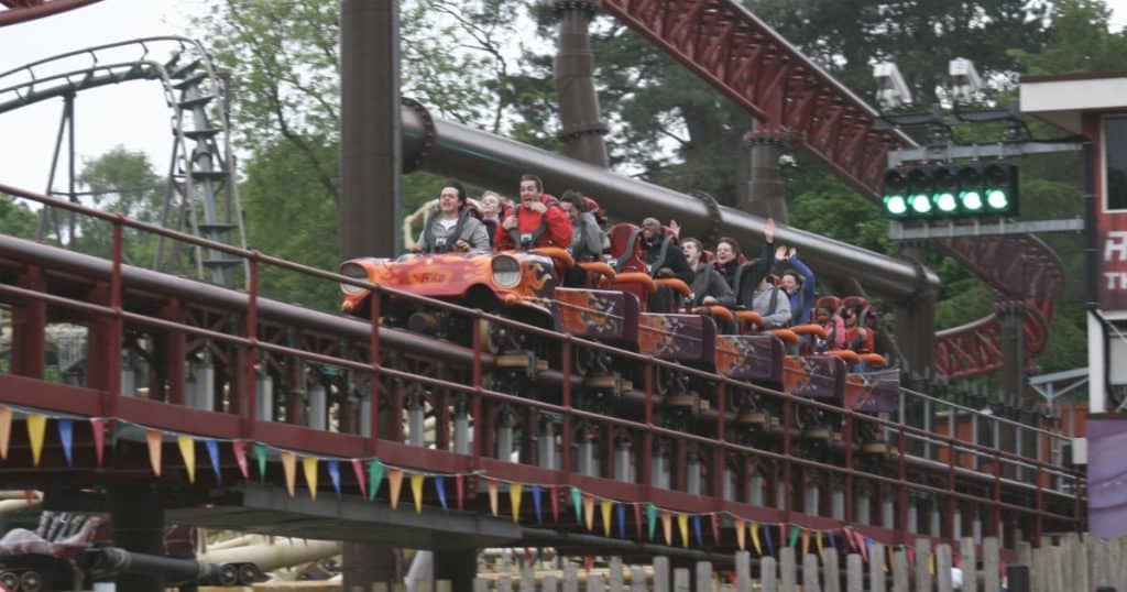 rita at alton towers lsm high speed launch coaster